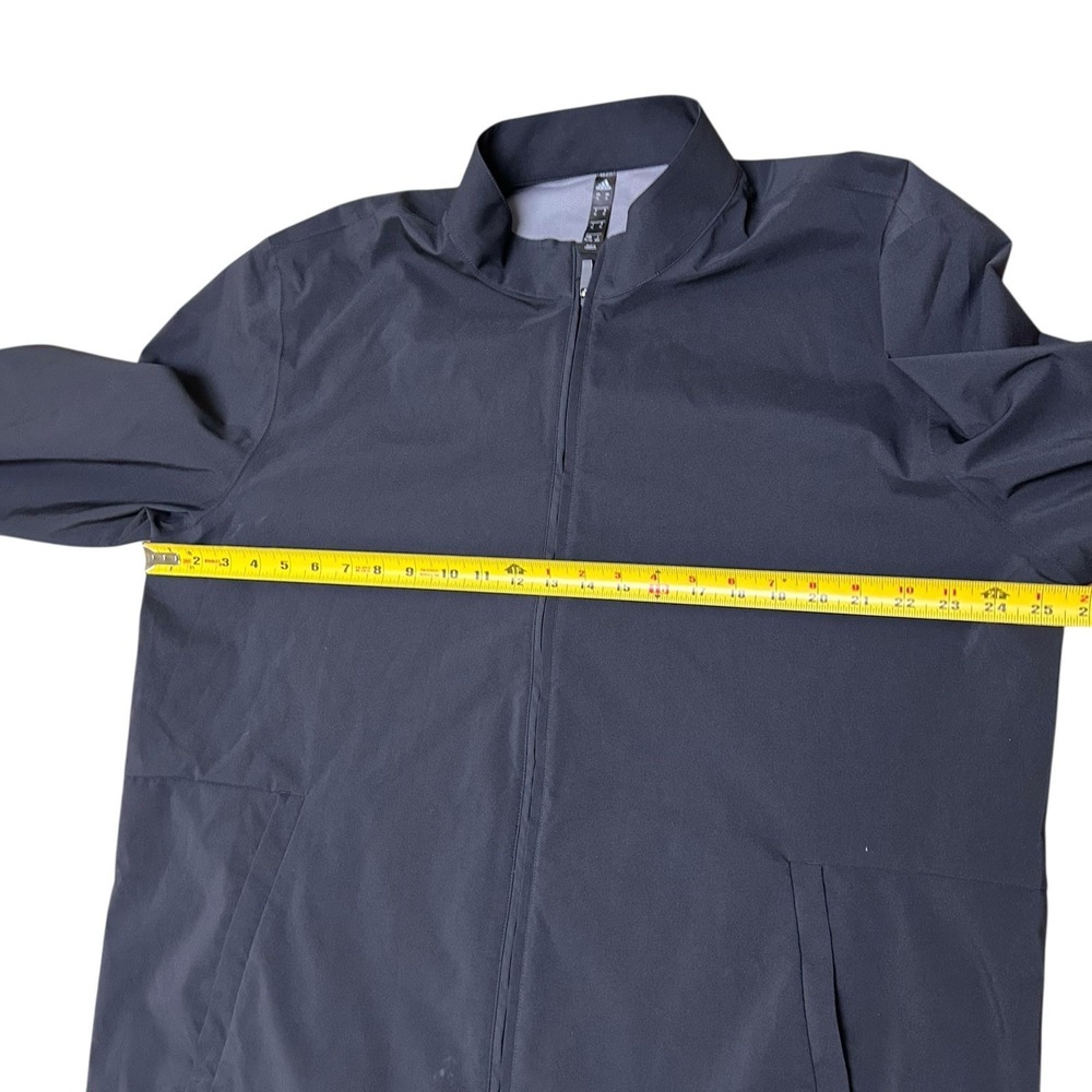 ADIDAS MEN'S PROV R JACKET SIZE XL Black Logo‎ Lightweight Packable - Picture 5 of 9